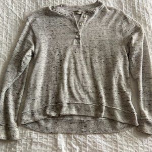 Urban Outfitters Carter Henley Gray Sweater